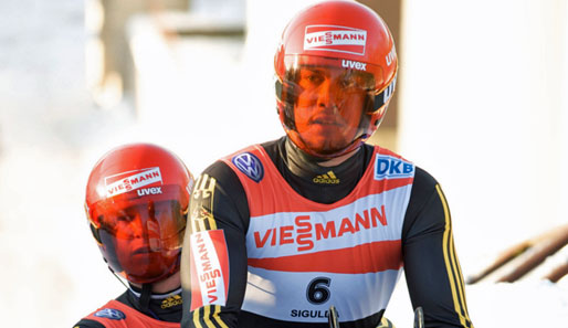 Tobias Wendl (r.) und Tobias Arlt fuhren auf den dritten Platz