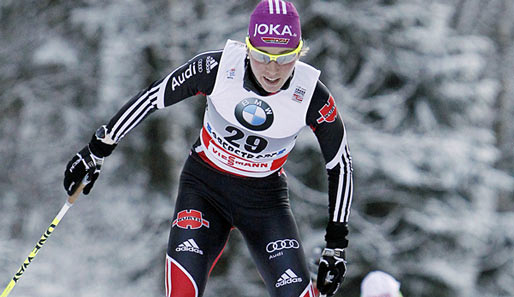 Stefanie Böhler war 2008/2009 bei der Tour de Ski auf Platz 13 gelandet