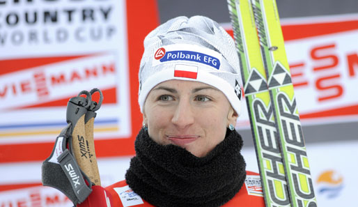 Justyna Kowalczyk verteidigte den Titel bei der Tour de Ski