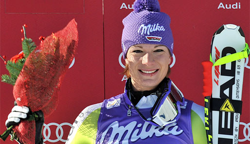 In Cortina d'Ampezzo feiert Maria Riesch ihren vierten Saisonerfolg