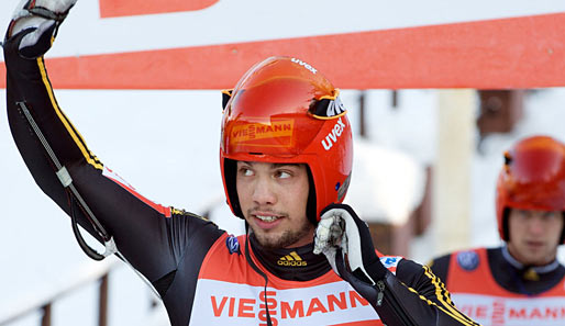 Tobias Wendl gewann den Weltcup in Oberhof gemeinsam mit Tobias Arlt