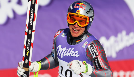 Der Kanadier Erik Guay hat das Abfahrtsrennen bei der Ski-WM in Garmisch-Partenkirchen gewonnen
