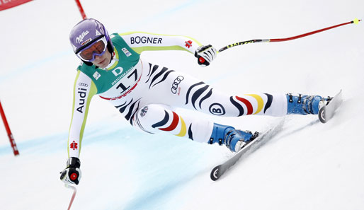 Maria Riesch hat bei der Ski-WM in Garmisch-Partenkirchen nur eine Zehntel Rückstand auf Bronze