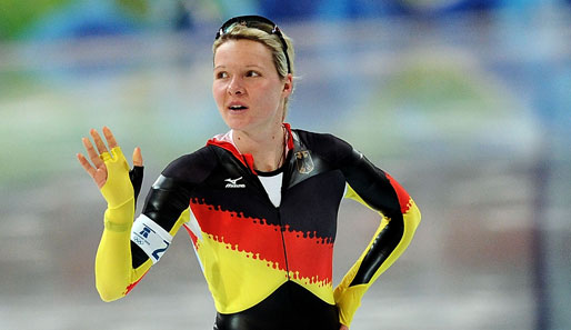Stephanie Beckert gewann bei der Mehrkampf-WM in Calgary über 5000m