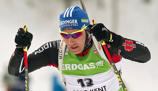 Die deutsche Biathlon-Staffel um Andreas Birnbacher geht in Russland auf Gold-Jagd