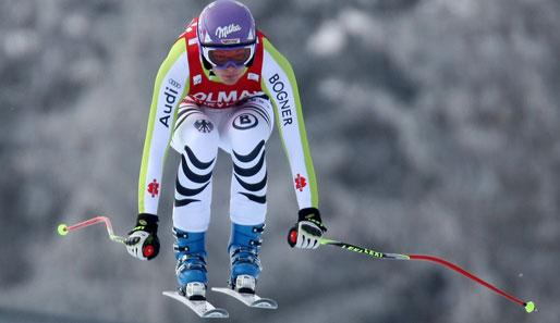 Maria Riesch verlor nach der Abfahrt in Lenzerheide ihre Gesamtweltcup-Führung an Lindsey Vonn