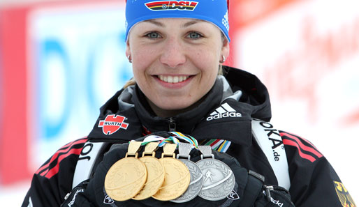 Magdalena Neuner wurde zum zweiten Mal in ihrer Karriere zum WinterStar gewählt