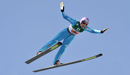 Martin Schmitt geht beim Weltcupspringen in Lillehammer an den Start