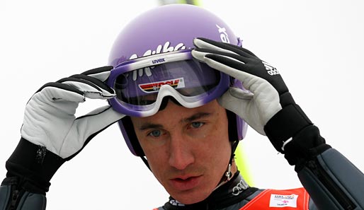 Der viermalige Weltmeister Martin Schmitt nimmt am Weltcup in Lillehammer teil