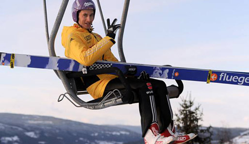 Martin Schmitt ist seit 1996 im Weltcup dabei