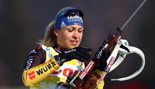 Magdalena Neuner schoss sechs Mal daneben und konnte beim 15-km-Einzel keine Medaille gewinnen