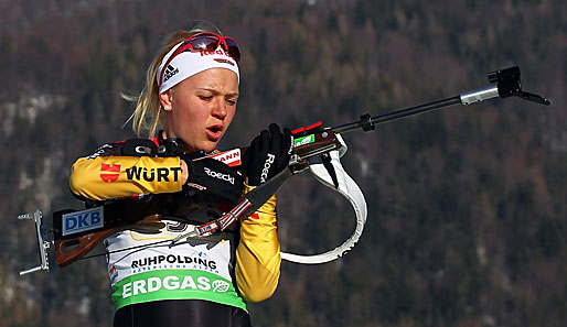Nach dem Rücktritt von Magdalena Neuner ist Miriam Gössner das Gesicht des deutschen Biathlons