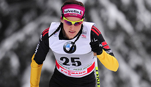 Nicole Fessel schaffte in Kuusamo ihre zweite Top-Ten-Platzierung