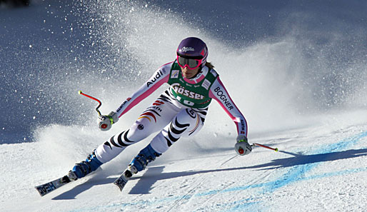 Maria Höfl-Riesch fuhr beim Weltcup in St. Anton am Arlberg auf Platz fünf