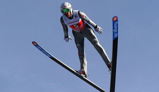 Maximilian Mechler flog in Zakopane auf den zweiten Platz