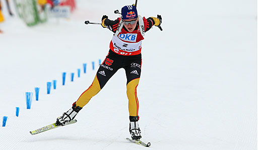 Enttäuschender Auftritt: Miriam Gössner belegte in Ruhpolding nur Platz acht