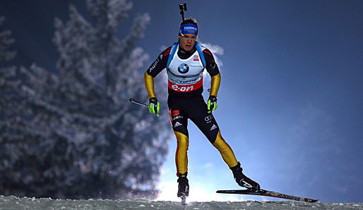 Simon Schempp landete beim Weltcup in Ruhpolding auf Platz fünf