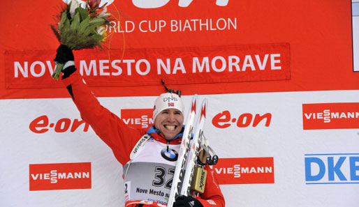 Emil Hegle Svendsen hat seinen dritten Triumph in Nove Mesto perfekt gemacht