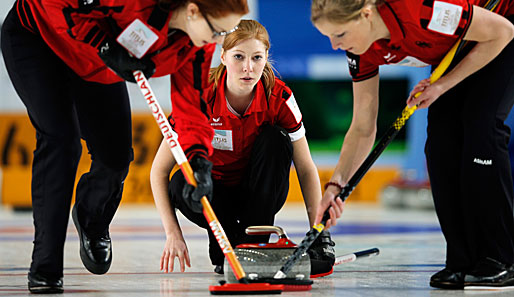 Stella Heiß und die deutschen Curlerinnen unterlagen im vierten Spiel den Damen aus Japan