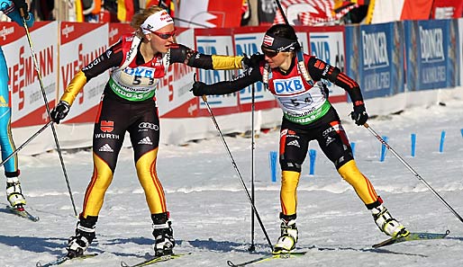 In Chanty-Mansijsk kamen Andre Henkel und Miriam Gössner auf Platz zwei und drei ins Ziel