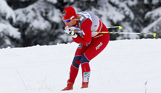 Ihr Streckenrekord war nie in Gefahr: Staffel-Olympiasiegerin Vibeke Skofterud aus Norwegen