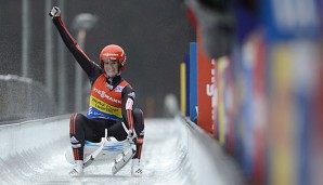 Natalie Geisenberger holte in Lillehammer bereits ihren 17. Weltcup-Sieg