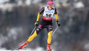 Denise Herrmann zeigte sich in Kuusamo in starker Form