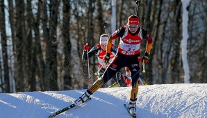 Franziska Preuß holte bei den Europameisterschaften 2013 in Bansko Gold mit der Staffel