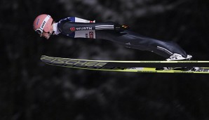 Severin Freund gewann bei den Weltmeisterschaften in Val di Fiemme 2013 Silber mit dem Team