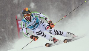 Stefan Luitz gewann bei den Skiweltmeisterschaften 2013 in Schladming Bronze mit der Mannschaft