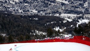 Die Abfahrt in Cortina d'Ampezzo musste nach heftigen Schneefällen abgesagt werden