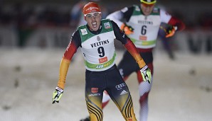 Johannes Rydzek landete in Schonach als bester Deutscher auch Platz acht