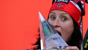 Marit Björgen hat zum ersten Mal die Tour de Ski gewonnen