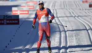 Petter Northug ist derzeit bei der Tour de Ski nur schwer zu schlagen