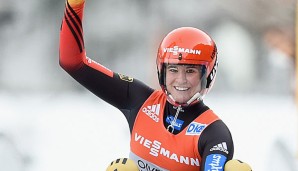 Natalie Geisenberger darf sich über einen weiteren Sieg des Gesamtweltcups freuen
