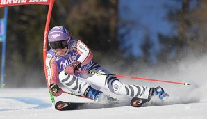Viktoria Rebensburg hat das Podest in Cortina knapp verpasst