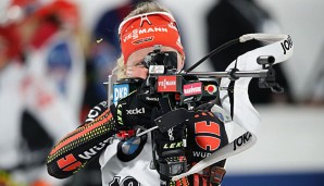 Franziska Hildebrand hat die deutsche Staffel zum Sieg geführt