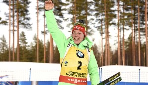 Laura Dahlmeier gewann den Gesamtweltcup