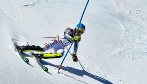 Felix Neureuther landete beim Slalom auf dem dritten Platz