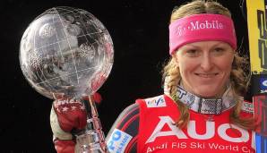 Platz 11: Janica Kostelic (Kroatien) - 30 Siege: 1 Abfahrt, 1 Super-G, 2 Riesenslaloms, 20 Slaloms, 6 Kombinationen
