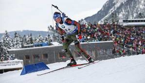 Simon Schempp ist mit dem Ergebnis beim Weltcup in Hochfilzen zufrieden