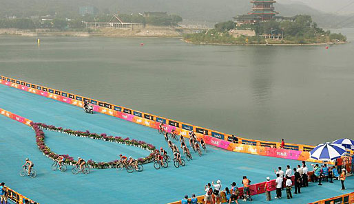 Olympia 2008, Peking, Wettkampfstaetten, Triathlon-Kurs, Changping