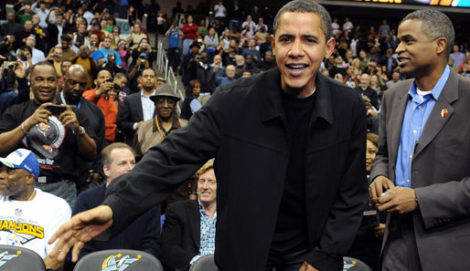 Barack Obama rührt die Werbetrommel für die Olympia-Bewerbung Chicagos