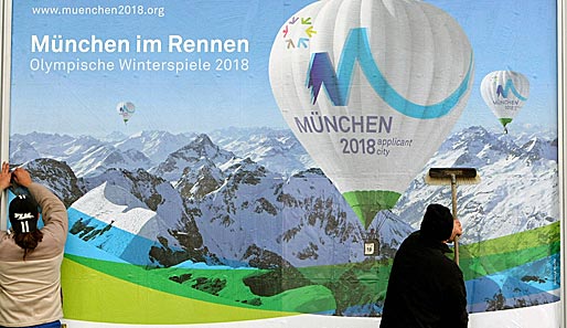 Deutschland ist optimistisch in Bezug auf Olympische Winterspiele 2018 in München