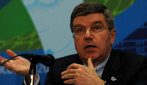 IOC-Vize Thomas Bach ist besorgt über die Doping-Vorfälle bei russischen Sportlern