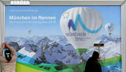 München ist Deutschlands Kandidat für die Austragung der Olympischen Winterspiele 2018