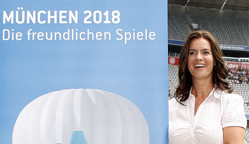 Katarina Witt kämpft für München 2018