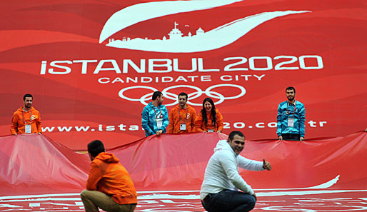Die Bewerbung für Olympia 2020 fand am Bosporus positive Resonanz