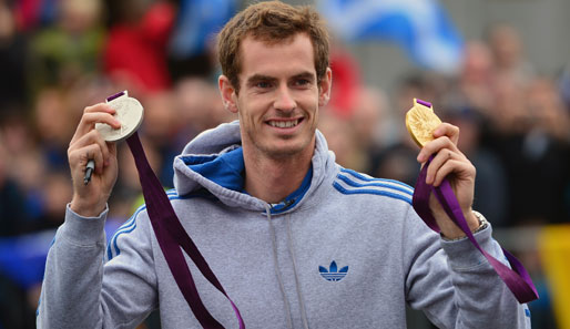 Andy Murray war 2012 in London einer der gefeierten Helden im britischen Team