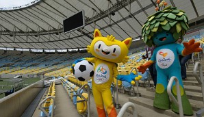 Die beiden Maskottchen der Olympischen Sommerspiele werden 2016 auch den Kosovo begrüßen